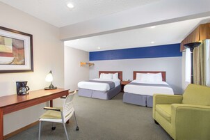 Pillowtop beds, in-room safe, individually decorated