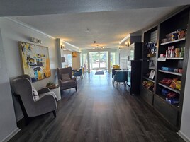 Sala de estar en el lobby