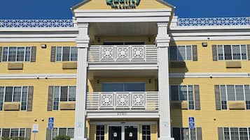 Voorkant van accommodatie