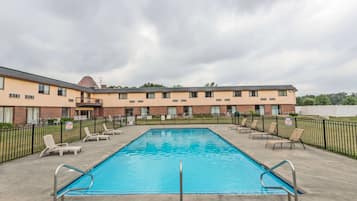 Seasonal outdoor pool