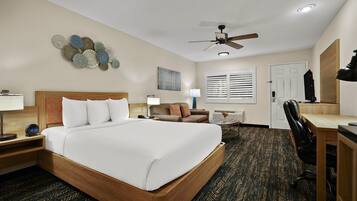 1 bedroom, premium bedding, individually furnished, desk