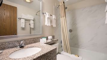 Suite, Mehrere Betten, Nichtraucher (with Sofabed) | Badezimmer | Duschwanne, Regendusche, Haartrockner, HandtĂŒcher