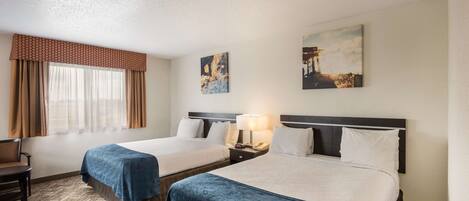 Suite, 2 Queen Beds, Non Smoking, Refrigerator & Microwave (with Sofabed)