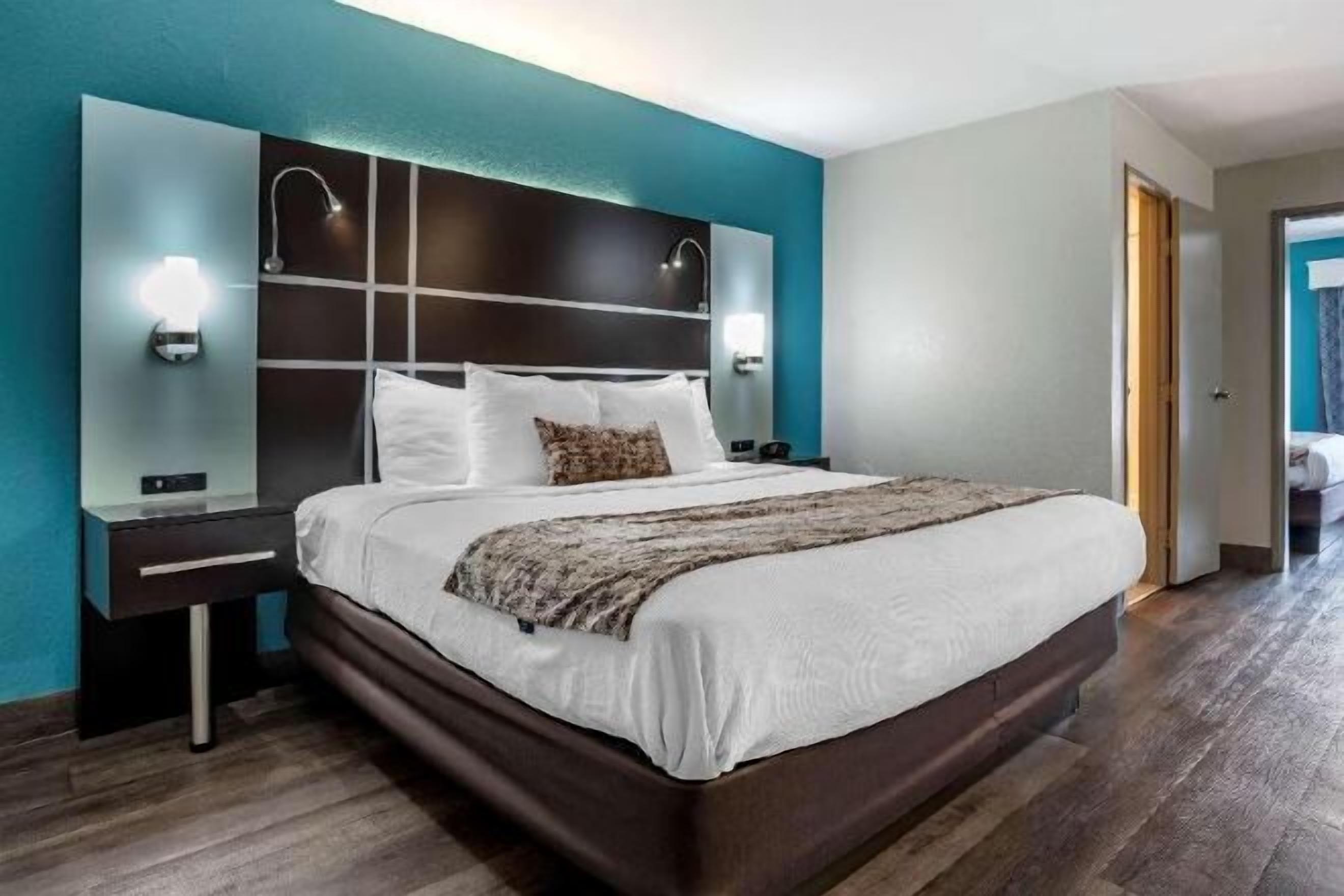 Desk, iron/ironing board, free WiFi, alarm clocks