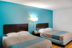 Free WiFi, bed sheets