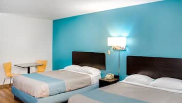 Free WiFi, bed sheets