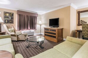 Suite, 1 King Bed, Non Smoking | Premium bedding, pillowtop beds, desk, laptop workspace