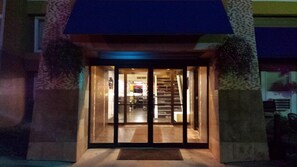 Entrée de l’hébergement