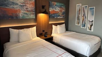 Deluxe Room, 2 Double Beds, Non Smoking (Pet-Friendly) | Premium bedding, desk, iron/ironing board, free WiFi
