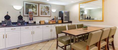 Breakfast area