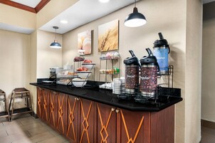 Free daily on-the-go breakfast