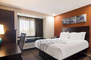 Caja de seguridad en la habitación y escritorio