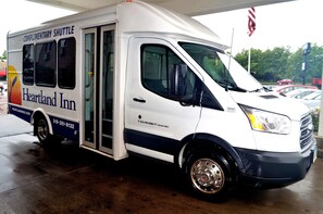 Free self parking - Heartland Inn (Coralville)