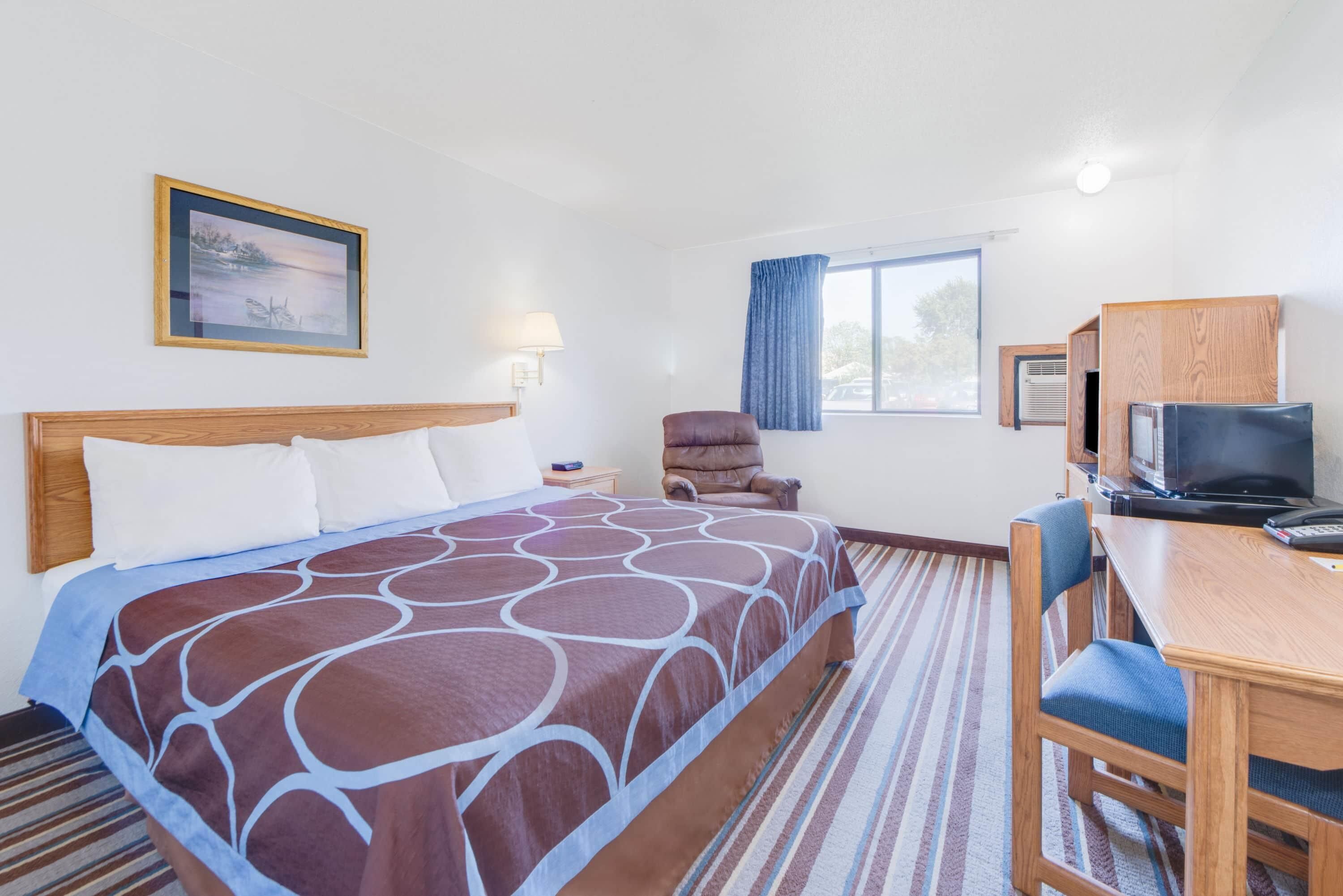 In-room safe, desk, blackout curtains, iron/ironing board