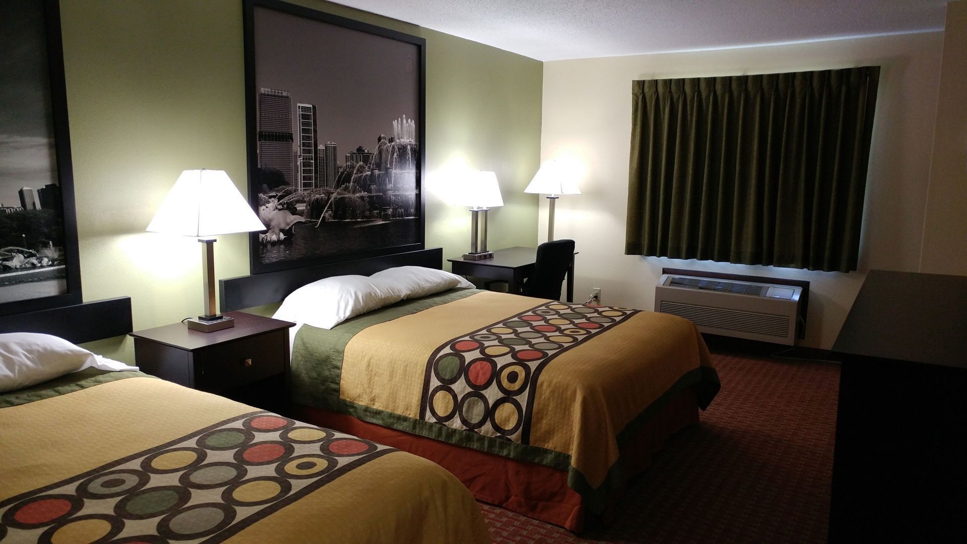 Desk, iron/ironing board, cots/infant beds, free WiFi
