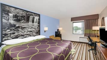 Desk, iron/ironing board, free cots/infant beds, free WiFi