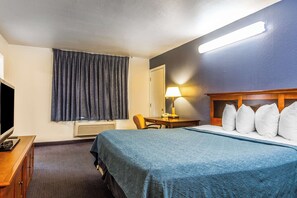 In-room safe, desk, iron/ironing board, free cribs/infant beds