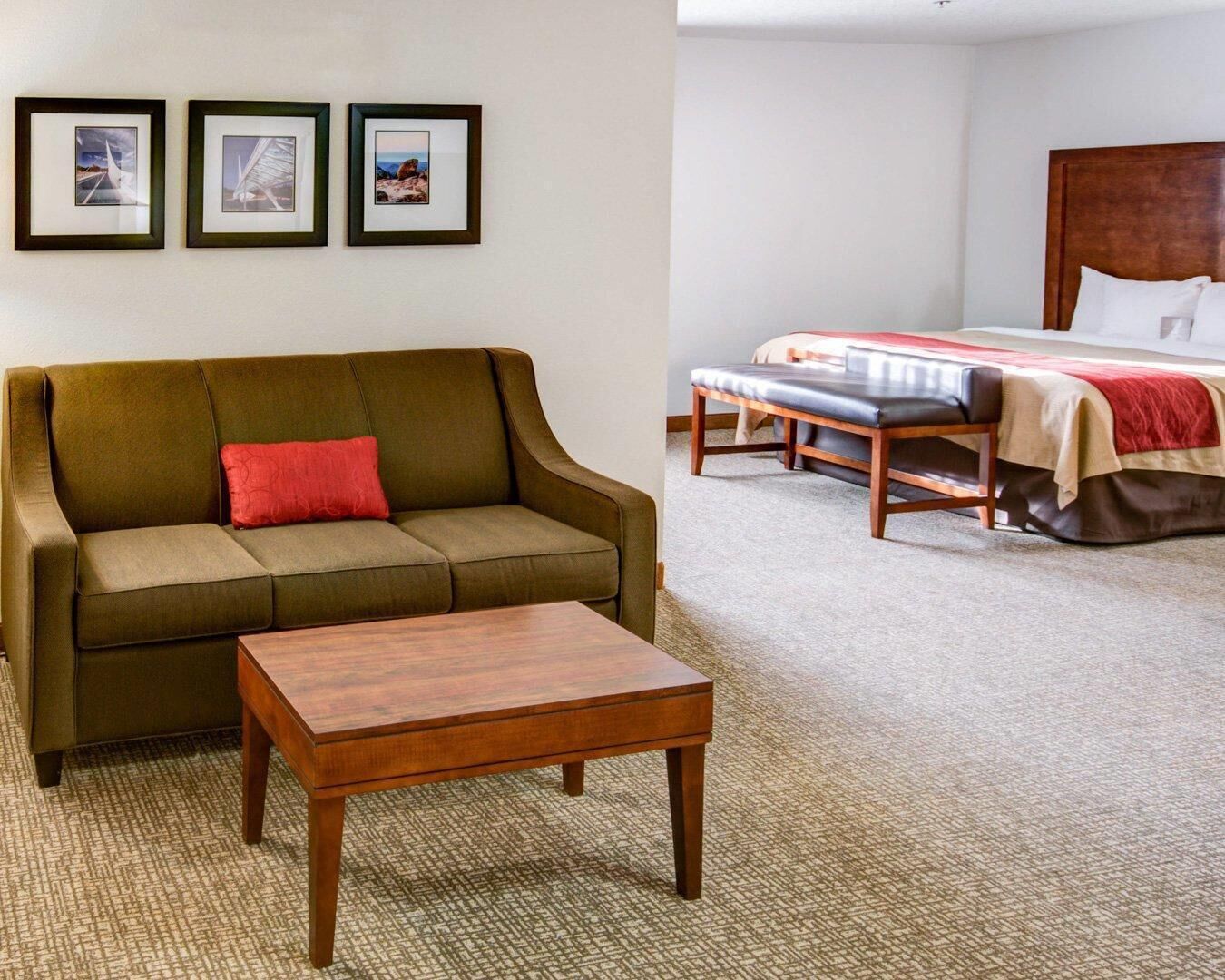 Room, Multiple Beds, Non Smoking | Premium bedding, pillowtop beds, desk, blackout drapes