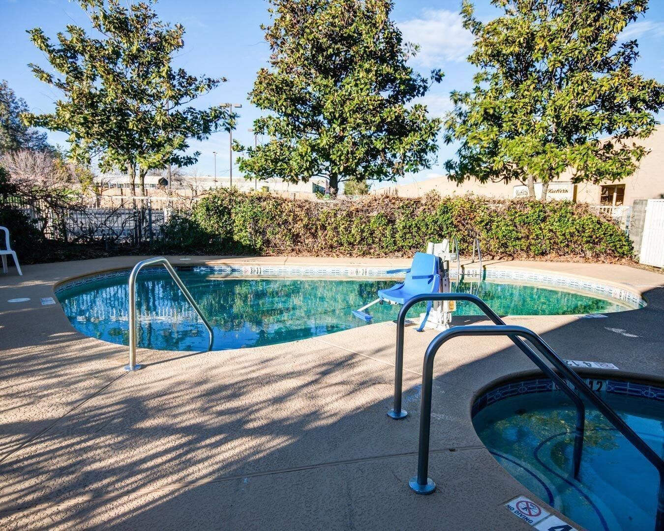 Seasonal outdoor pool