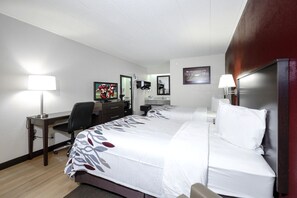 Blackout drapes, free cribs/infant beds, rollaway beds, free WiFi
