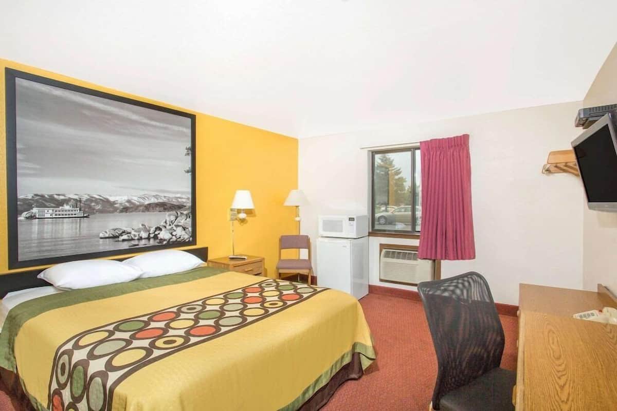 Desk, iron/ironing board (on request), cribs (free), WiFi (free)