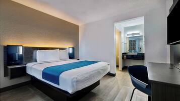 Free WiFi, bed sheets