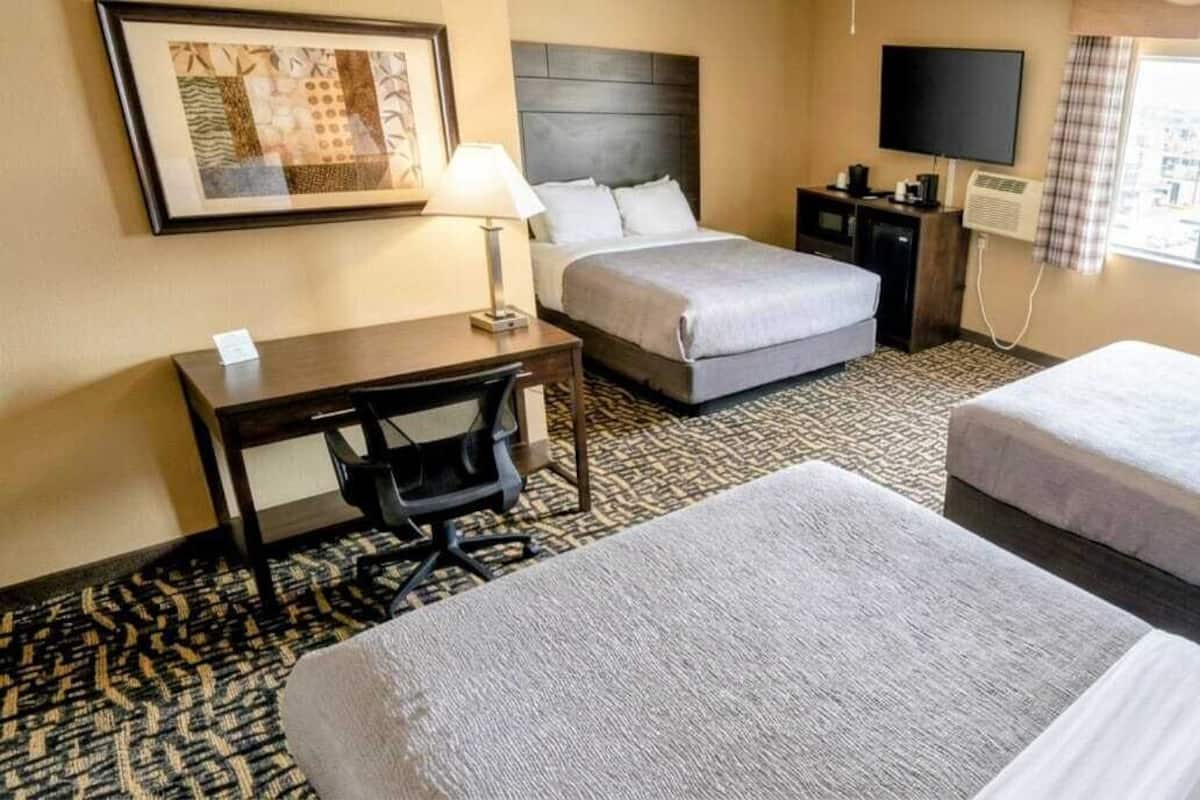 Suite, Multiple Beds, Non Smoking | Premium bedding, down duvets, desk, blackout curtains