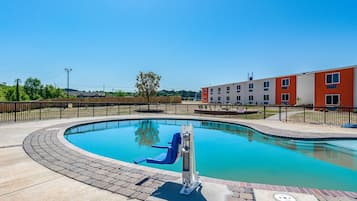 Seasonal outdoor pool