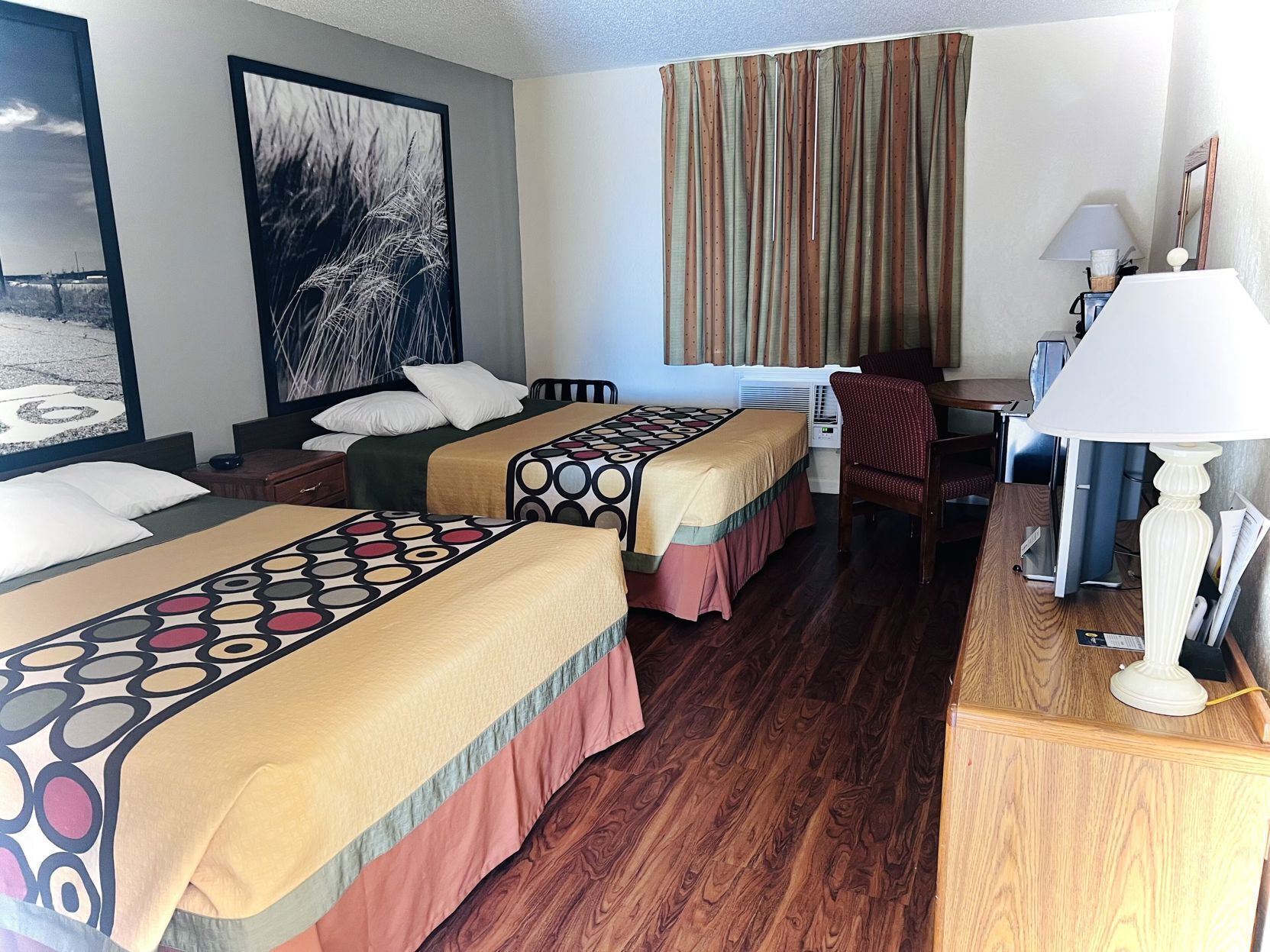 In-room safe, blackout drapes, iron/ironing board