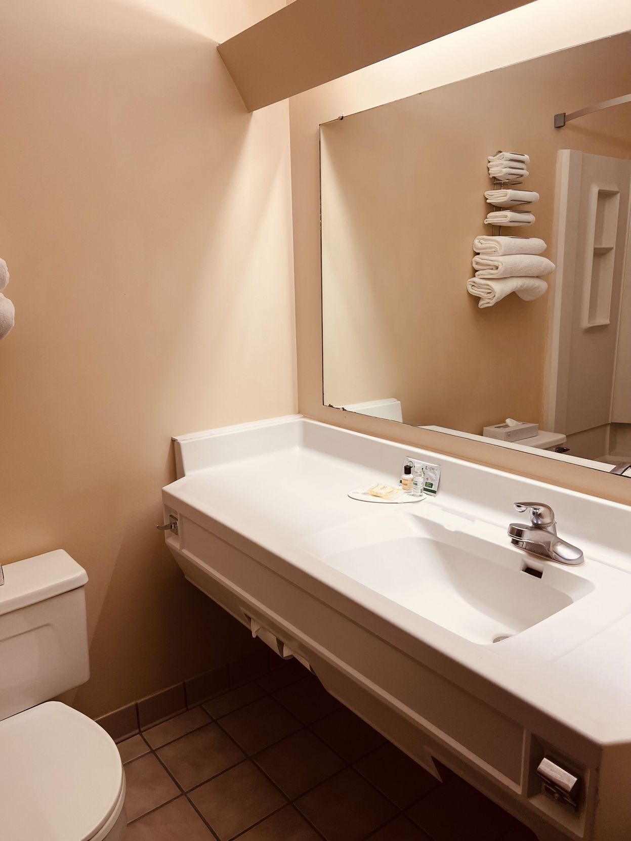 Bathroom | Combined shower/tub, free toiletries, hair dryer, towels