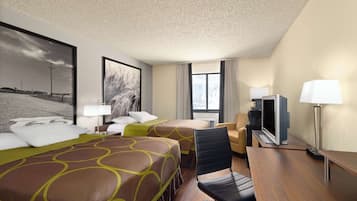 In-room safe, blackout drapes, iron/ironing board