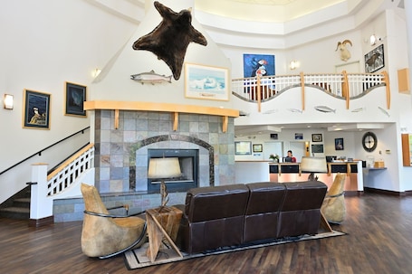 Reception. Puffin Inn of Anchorage