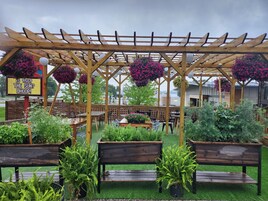 Fachada de la propiedad