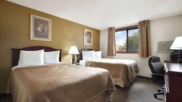 Desk, iron/ironing board, free WiFi, bed sheets