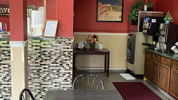 Free self-service breakfast