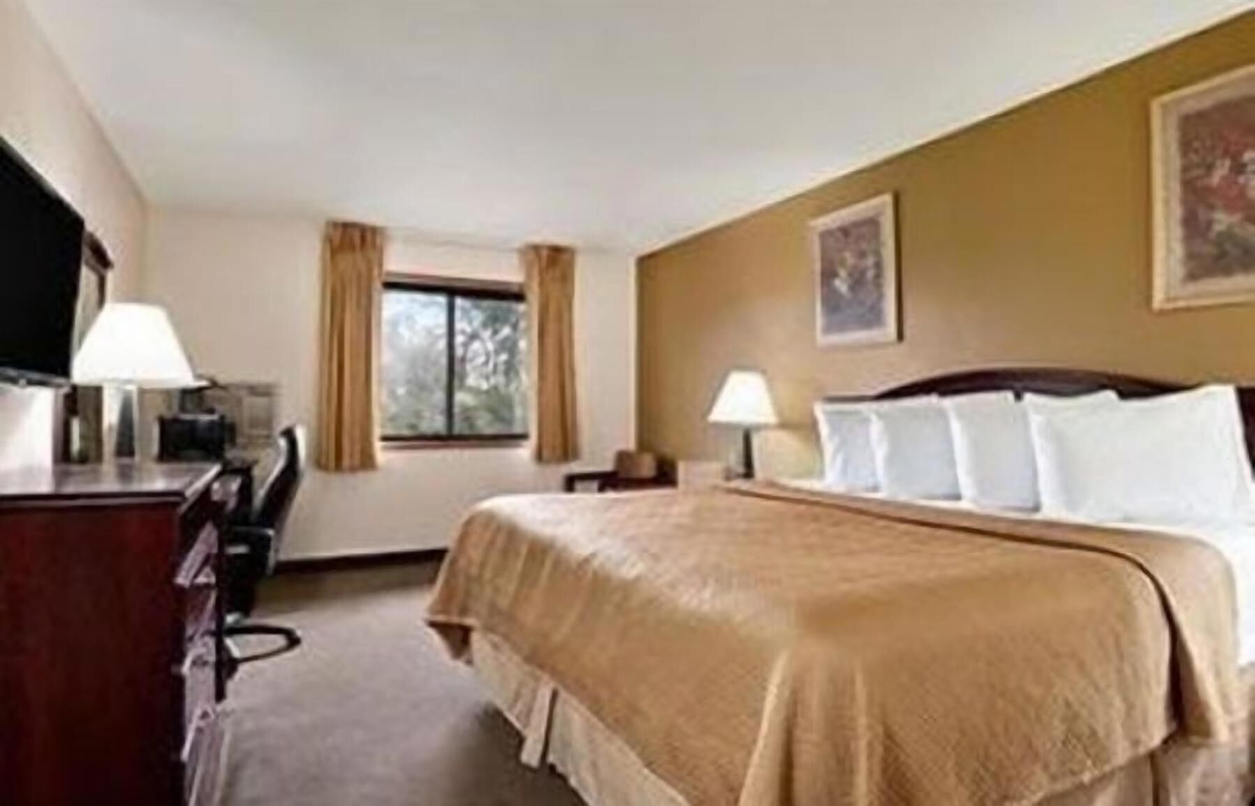 Desk, iron/ironing board, free WiFi, bed sheets