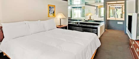 جناح إستديو كلاسيكي - سرير ملكي - بمغطس ساخن | بديكورات فريدة لكل غرفة وطراز فريد لكل وحدة وستائر تعتيم وواي فاي مجانًا