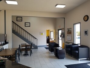 Sitzecke in der Lobby