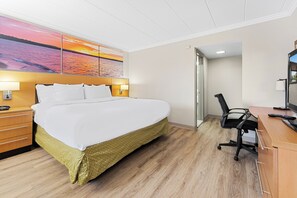 Zimmer, 1 King-Bett, Nichtraucher | Daunenbettdecken, Schreibtisch, Bügeleisen/Bügelbrett