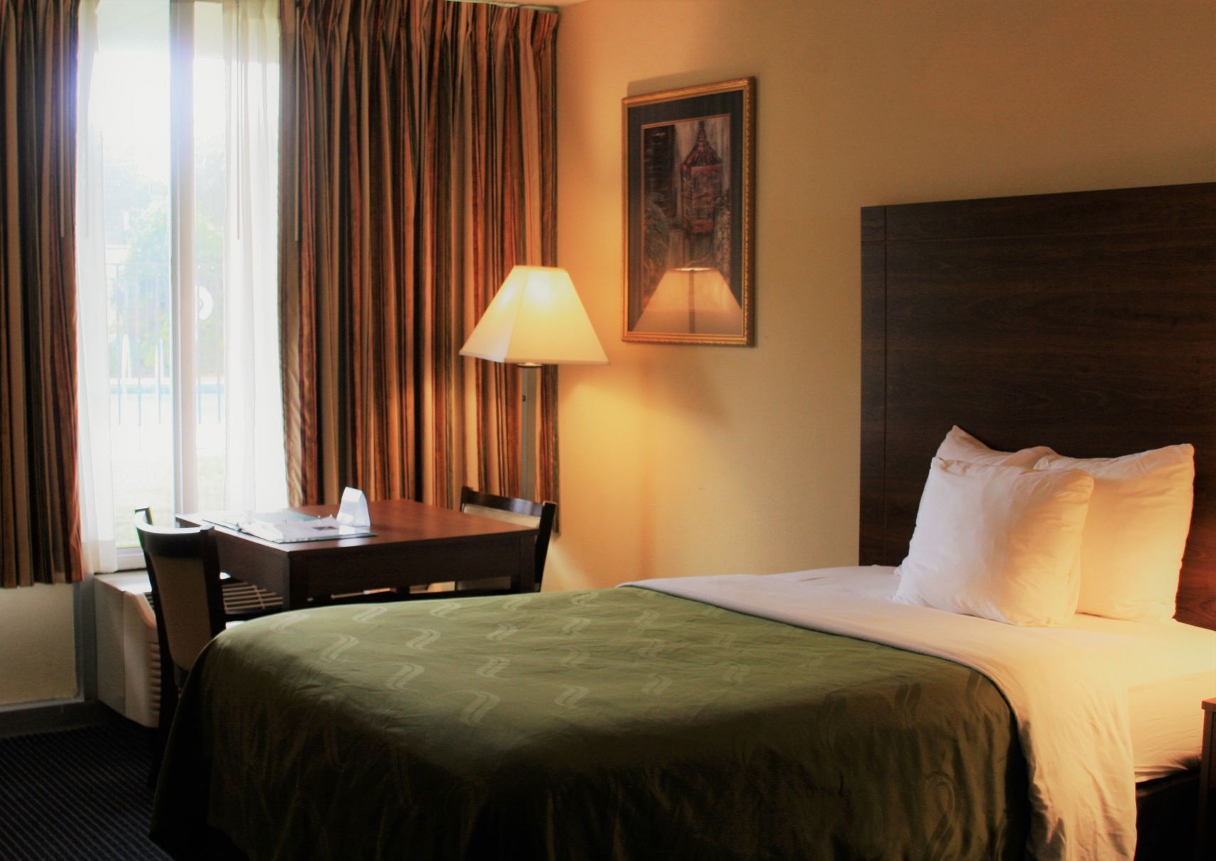 Desk, iron/ironing board, free WiFi, bed sheets