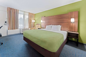 Desk, iron/ironing board, free WiFi, bed sheets