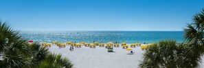 Vue sur la plage/l’océan