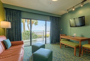 特級套房, 1 間臥室, 海灘景 | 陽台景觀