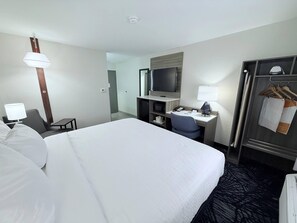 Habitación estándar, 1 cama King size, para no fumadores | Escritorio, wifi gratis y ropa de cama