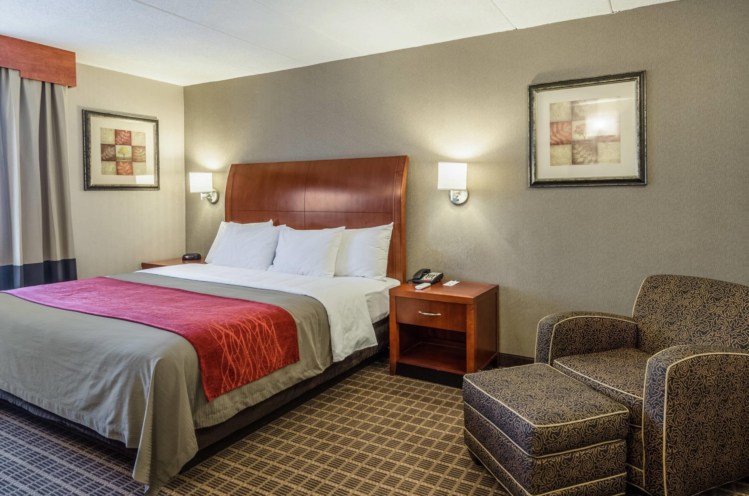Colchones con pillow-top y cortinas blackout 