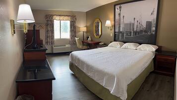 Desk, iron/ironing board, free cots/infant beds, free WiFi