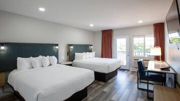 Ropa de cama de alta calidad, camas con pillow-top y muebles diferentes