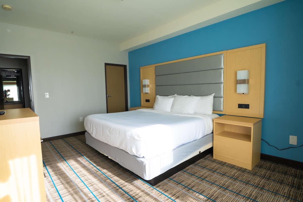 Suite, 1 King Bed, Non Smoking, Kitchen (Presidential) | Hypo-allergenic bedding, in-room safe, desk, laptop workspace