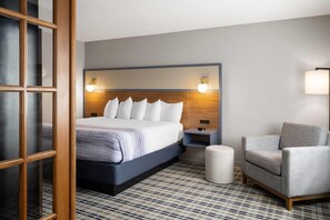 Suite Deluxe, 1 très grand lit, non-fumeur | Baignoire à hydromassage