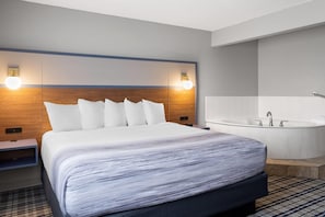 Suite, 1 llit de matrimoni gran, no fumadors | Banyera d'hidromassatge